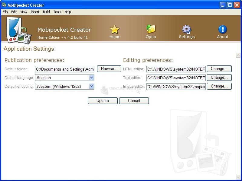 Mobipocket Creator Windows 10